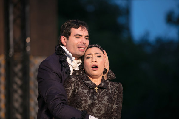 Angelo and Isabel- Measure for Measure, Independent Shakespeare Company